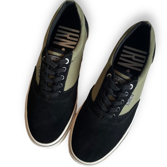 NWB Iron Fist Skateboard Sneakers in Olive Black Unisex Men 7 Woman 9 - Picture 10 of 13